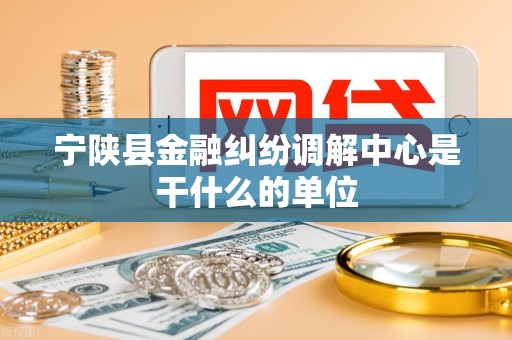 宁陕县金融纠纷调解中心是干什么的单位 宁陕县金融纠纷调解中心是干什么的单位
