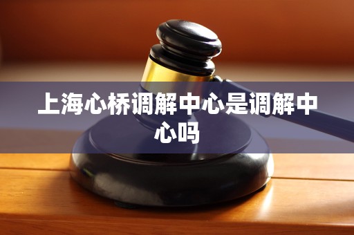 上海心桥调解中心是调解中心吗