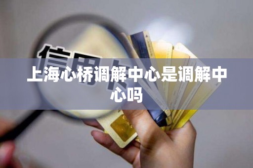 上海心桥调解中心是调解中心吗