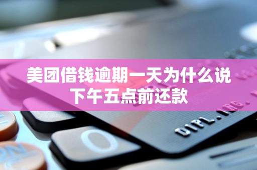 美团借钱逾期一天为什么说下午五点前还款