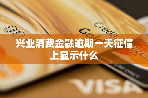 兴业消费金融逾期一天征信上显示什么 兴业消费金融逾期一天征信上显示什么