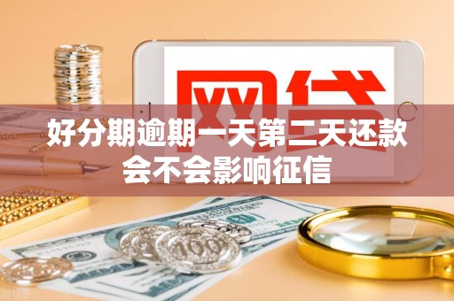 好分期逾期一天第二天还款会不会影响征信