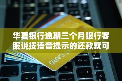 华夏银行逾期三个月银行客服说按语音提示的还款就可以
