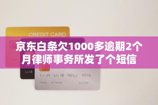 京东白条欠1000多逾期2个月律师事务所发了个短信 京东白条欠1000多逾期2个月律师事务所发了个短信