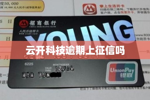 云开科技逾期上征信吗