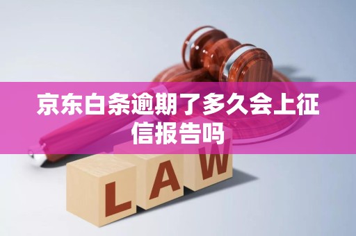 京东白条逾期了多久会上征信报告吗