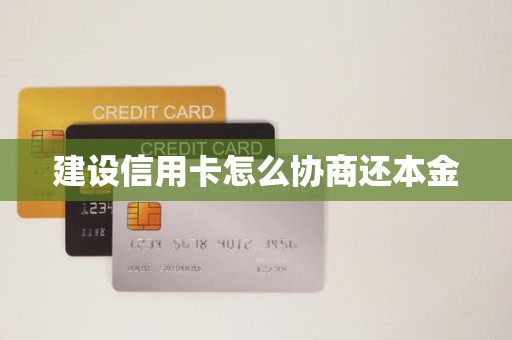 建设信用卡怎么协商还本金
