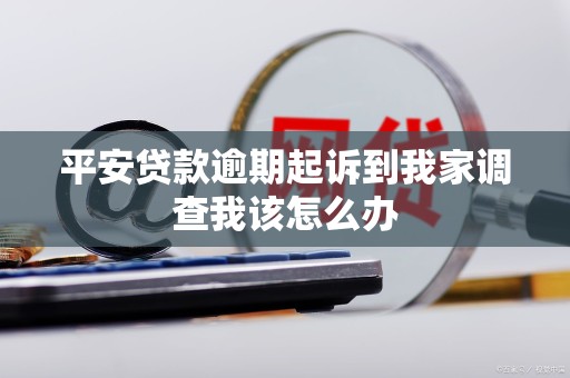 平安贷款逾期起诉到我家调查我该怎么办