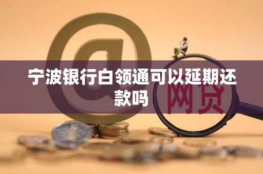 宁波银行白领通可以延期还款吗