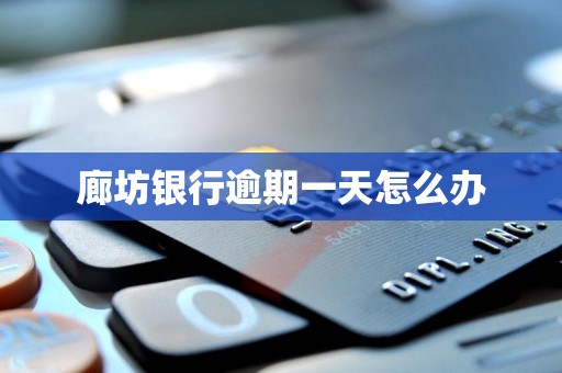 廊坊银行逾期一天怎么办