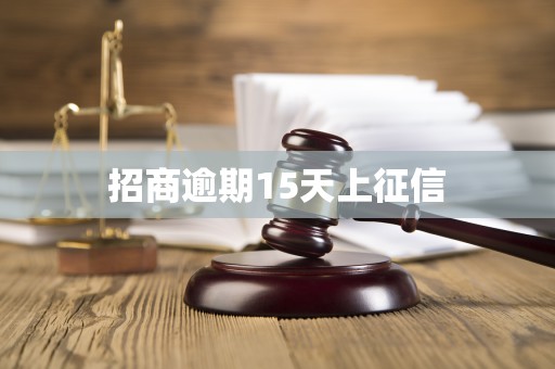 招商逾期15天上征信