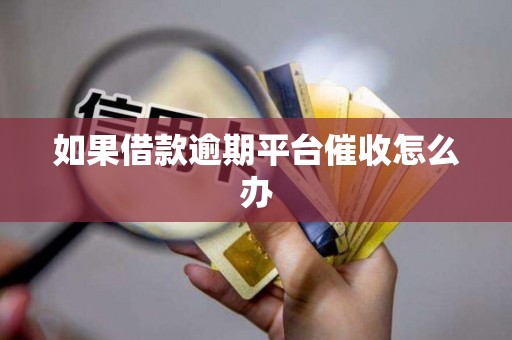 如果借款逾期平台催收怎么办