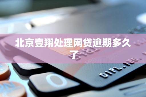 北京壹翔处理网贷逾期多久了