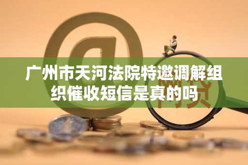 广州市天河法院特邀调解组织催收短信是真的吗