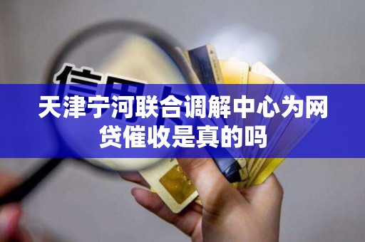 天津宁河联合调解中心为网贷催收是真的吗 天津宁河联合调解中心为网贷催收是真的吗