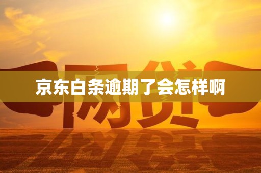 京东白条逾期了会怎样啊 京东白条逾期了会怎样啊