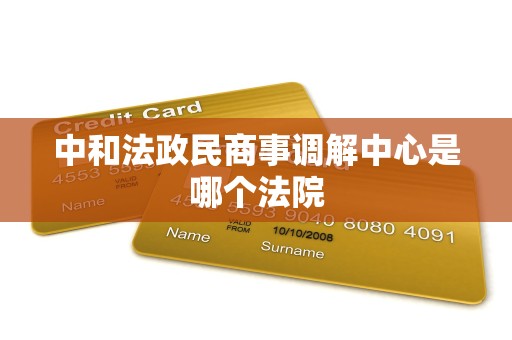 中和法政民商事调解中心是哪个法院 中和法政民商事调解中心是哪个法院