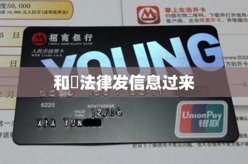 和珺法律发信息过来