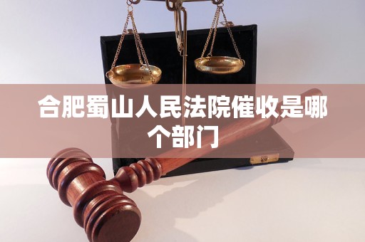 合肥蜀山人民法院催收是哪个部门