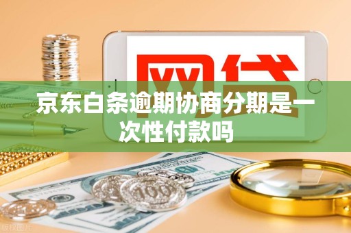 京东白条逾期协商分期是一次性付款吗 京东白条逾期协商分期是一次性付款吗