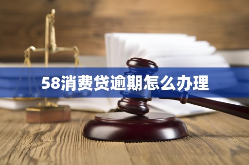 58消费贷逾期怎么办理 58消费贷逾期怎么办理