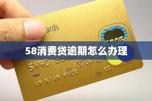 58消费贷逾期怎么办理 58消费贷逾期怎么办理