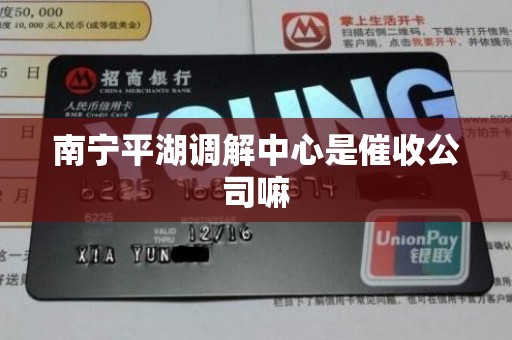 南宁平湖调解中心是催收公司嘛 南宁平湖调解中心是催收公司嘛