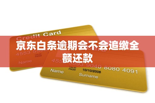 京东白条逾期会不会追缴全额还款 京东白条逾期会不会追缴全额还款