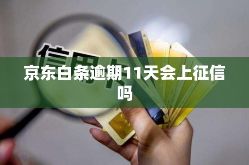 京东白条逾期11天会上征信吗