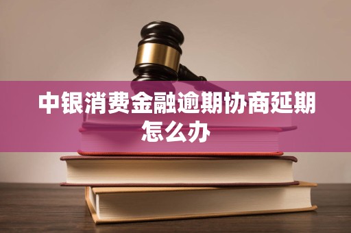 中银消费金融逾期协商延期怎么办