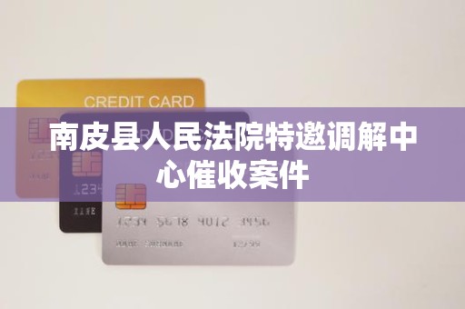 南皮县人民法院特邀调解中心催收案件