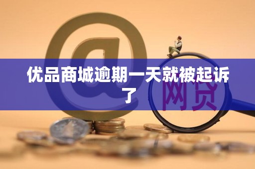 优品商城逾期一天就被起诉了 优品商城逾期一天就被起诉了