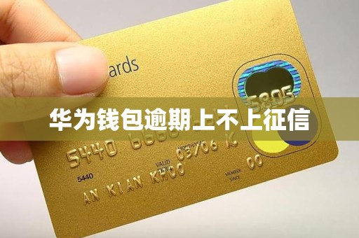 华为钱包逾期上不上征信