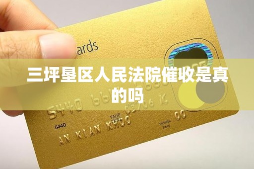 三坪垦区人民法院催收是真的吗