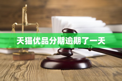 天猫优品分期逾期了一天