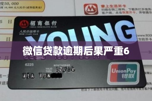 微信贷款逾期后果严重6