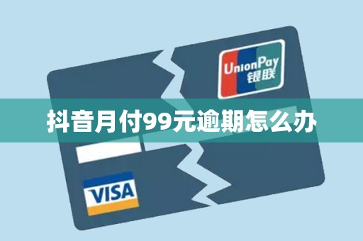 抖音月付99元逾期怎么办