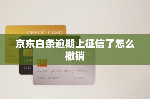 京东白条逾期上征信了怎么撤销 京东白条逾期上征信了怎么撤销