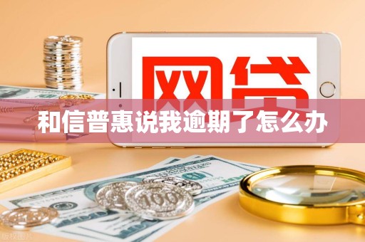 和信普惠说我逾期了怎么办 和信普惠说我逾期了怎么办