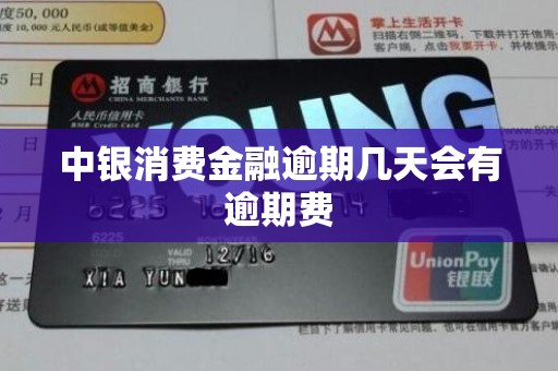 中银消费金融逾期几天会有逾期费 中银消费金融逾期几天会有逾期费