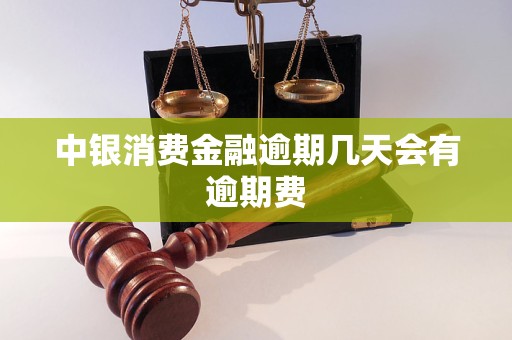 中银消费金融逾期几天会有逾期费 中银消费金融逾期几天会有逾期费