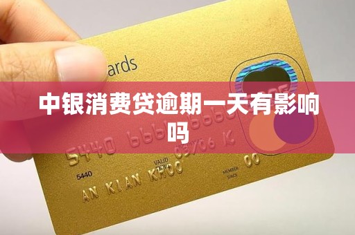 中银消费贷逾期一天有影响吗