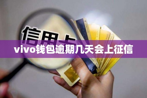 vivo钱包逾期几天会上征信