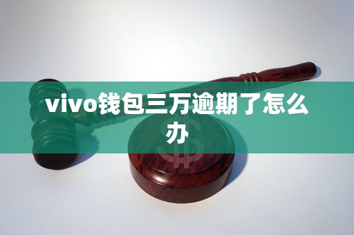 vivo钱包三万逾期了怎么办