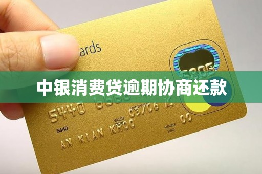 中银消费贷逾期协商还款