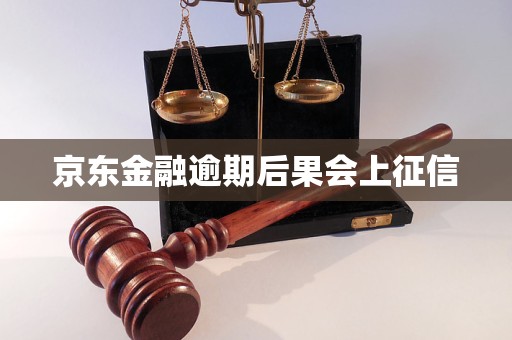 京东金融逾期后果会上征信 京东金融逾期后果会上征信