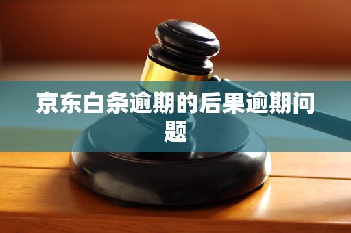 京东白条逾期的后果逾期问题