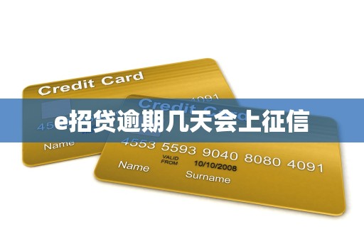 e招贷逾期几天会上征信 e招贷逾期几天会上征信