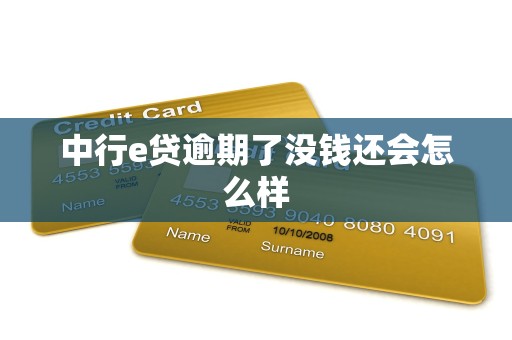 中行e贷逾期了没钱还会怎么样 中行e贷逾期了没钱还会怎么样