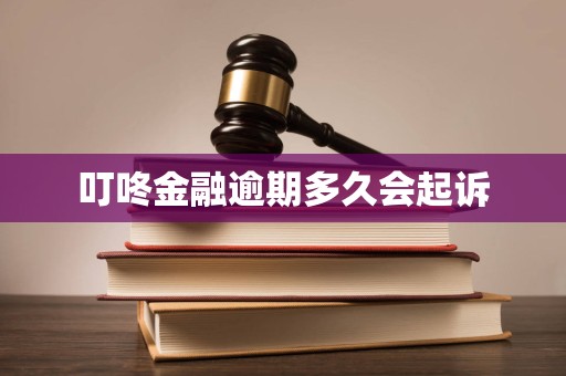 叮咚金融逾期多久会起诉 叮咚金融逾期多久会起诉